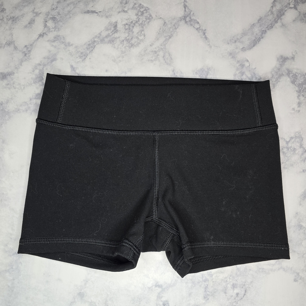 All in Motion Black Athletic Shorts XS Gymnastics Dance Spandex Shorts